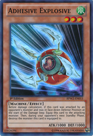 Adhesive Explosive [BPW2-EN015] Super Rare | Good Games Adelaide SA