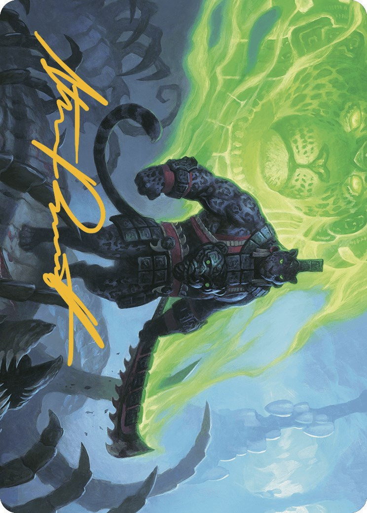 Malamet Veteran Art Card (Gold-Stamped Signature) [The Lost Caverns of Ixalan Art Series] | Good Games Adelaide SA