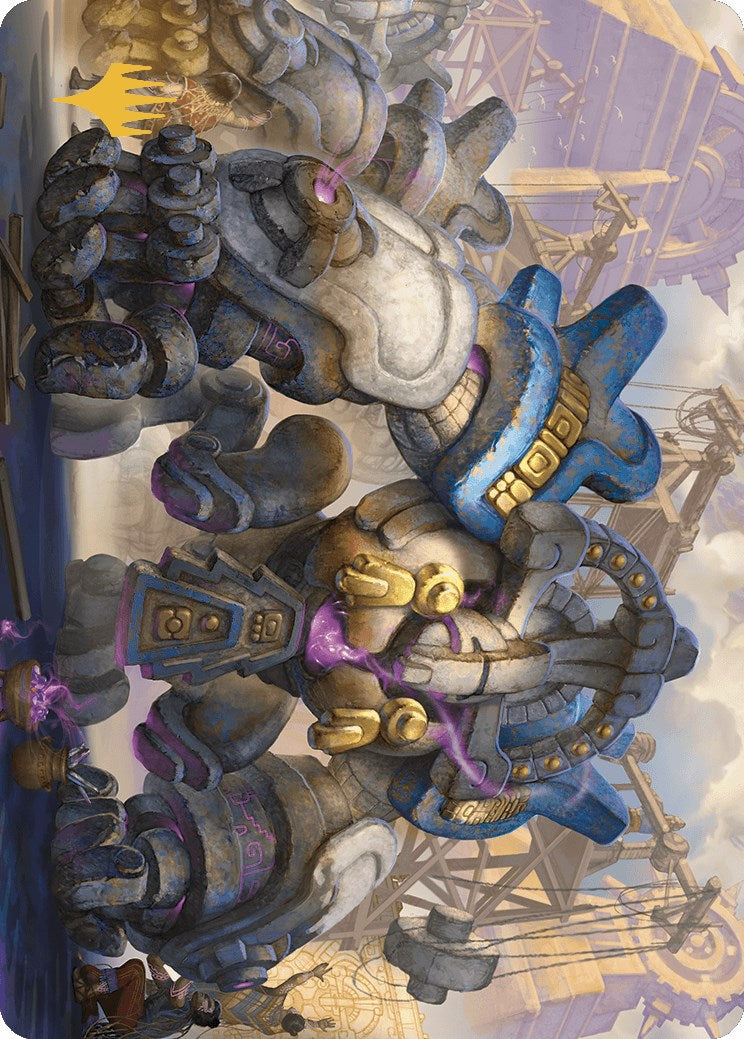 Master's Manufactory Art Card (Gold-Stamped Planeswalker Symbol) [The Lost Caverns of Ixalan Art Series] | Good Games Adelaide SA