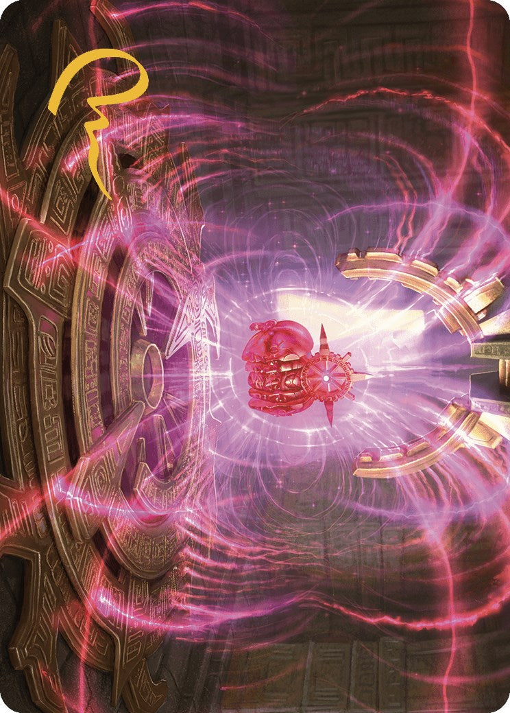Locus of Enlightenment Art Card (Gold-Stamped Signature) [The Lost Caverns of Ixalan Art Series] | Good Games Adelaide SA