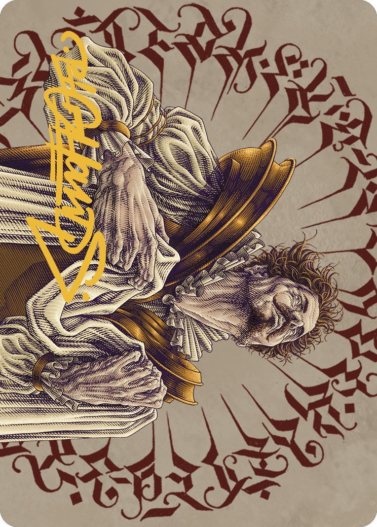 Bartolome del Presidio Art Card (Gold-Stamped Signature) [The Lost Caverns of Ixalan Art Series] | Good Games Adelaide SA