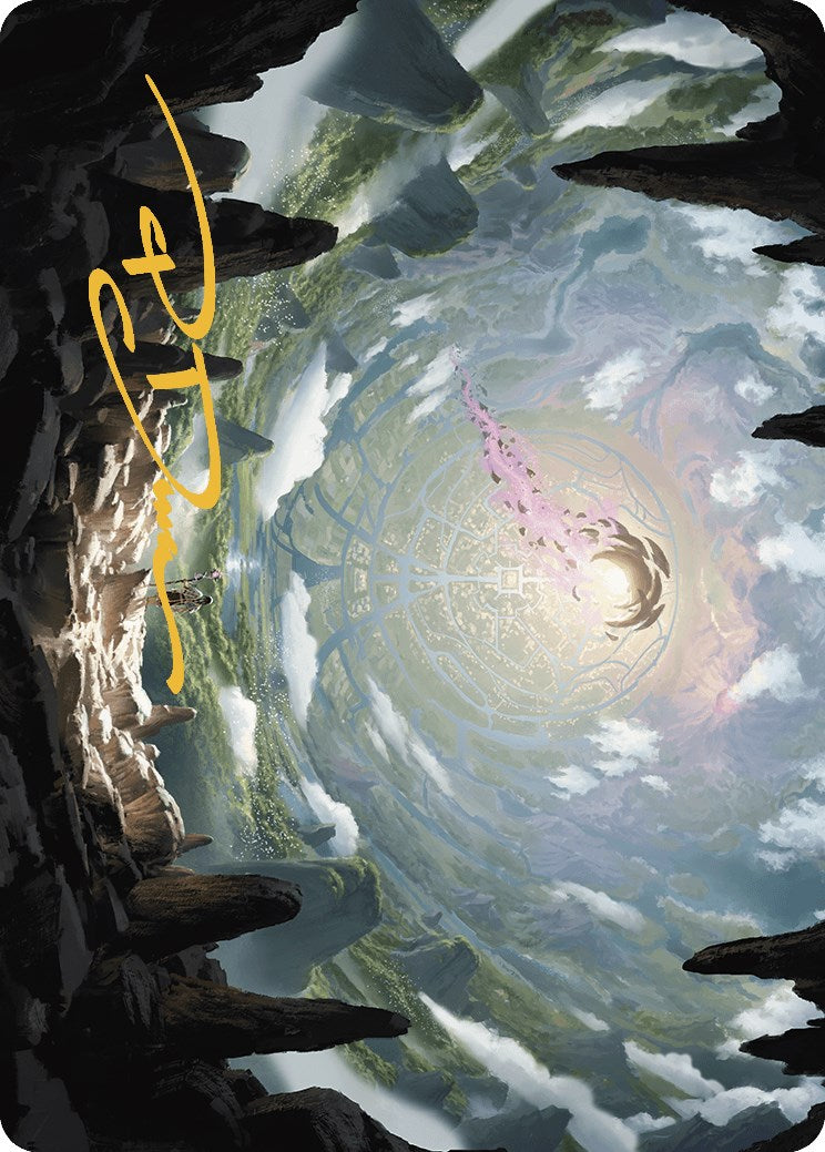The Core Art Card (Gold-Stamped Signature) [The Lost Caverns of Ixalan Art Series] | Good Games Adelaide SA