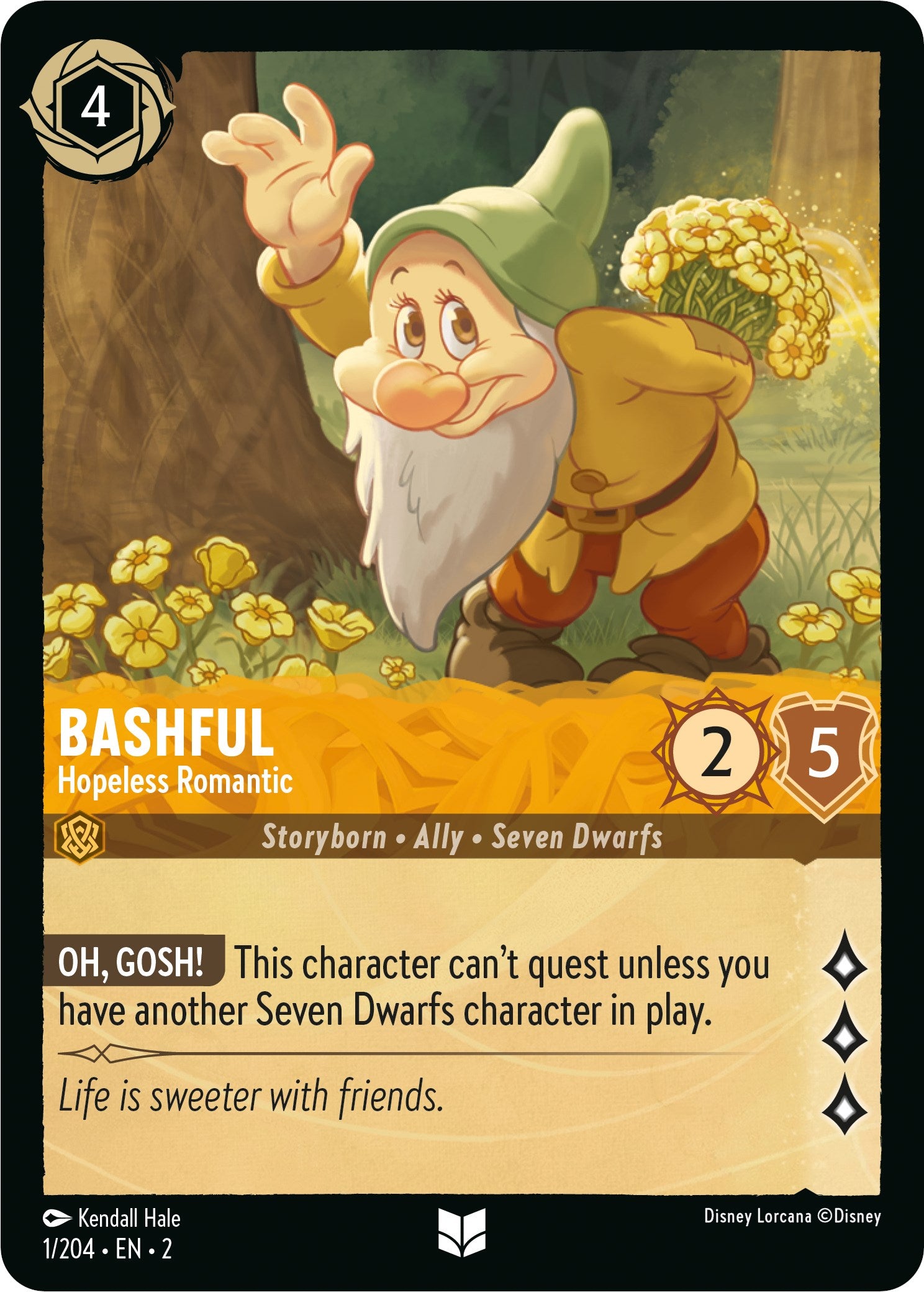 Bashful - Hopeless Romantic (1/204) [Rise of the Floodborn] | Good Games Adelaide SA