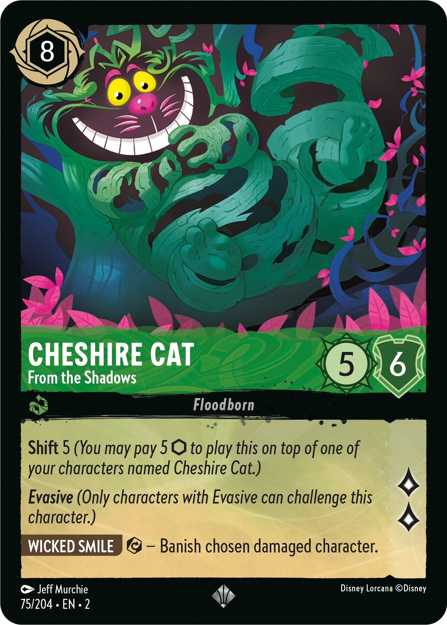 Cheshire Cat - From the Shadows (75/204) [Rise of the Floodborn] | Good Games Adelaide SA