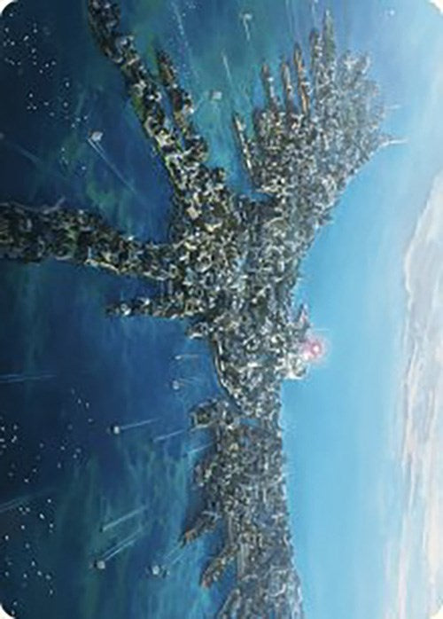 Restless Anchorage Art Card [The Lost Caverns of Ixalan Art Series] | Good Games Adelaide SA