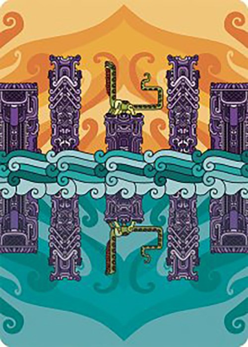 Echoing Deeps Art Card [The Lost Caverns of Ixalan Art Series] | Good Games Adelaide SA