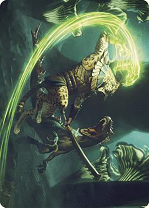 Contest of Claws Art Card [The Lost Caverns of Ixalan Art Series] | Good Games Adelaide SA