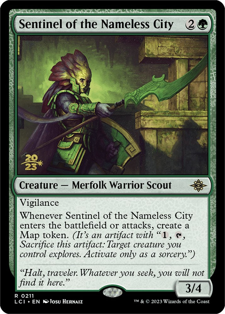 Sentinel of the Nameless City [The Lost Caverns of Ixalan Prerelease Cards] | Good Games Adelaide SA