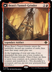 Brass's Tunnel-Grinder // Tecutlan, the Searing Rift [The Lost Caverns of Ixalan Prerelease Cards] | Good Games Adelaide SA