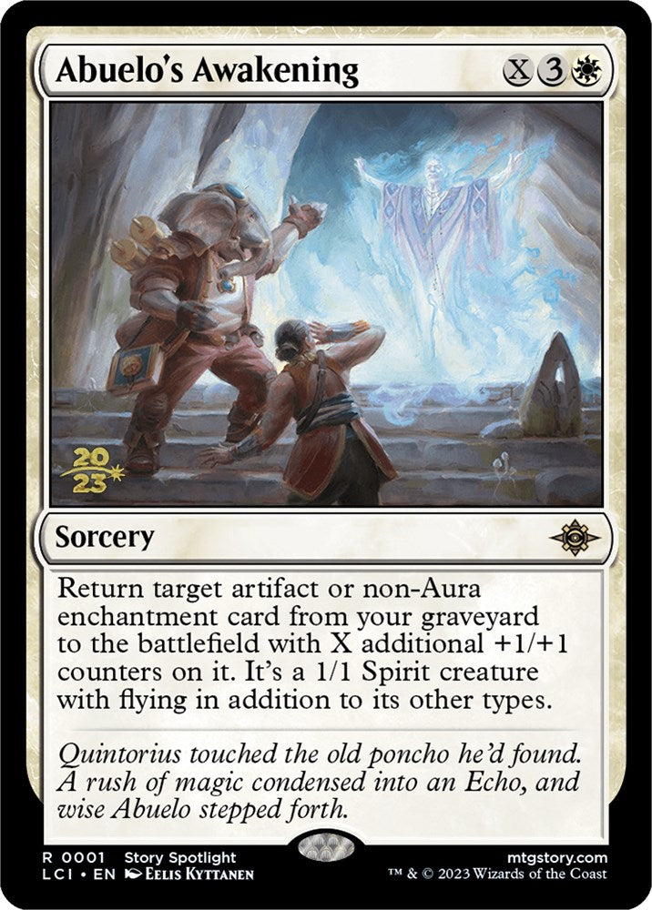 Abuelo's Awakening [The Lost Caverns of Ixalan Prerelease Cards] | Good Games Adelaide SA