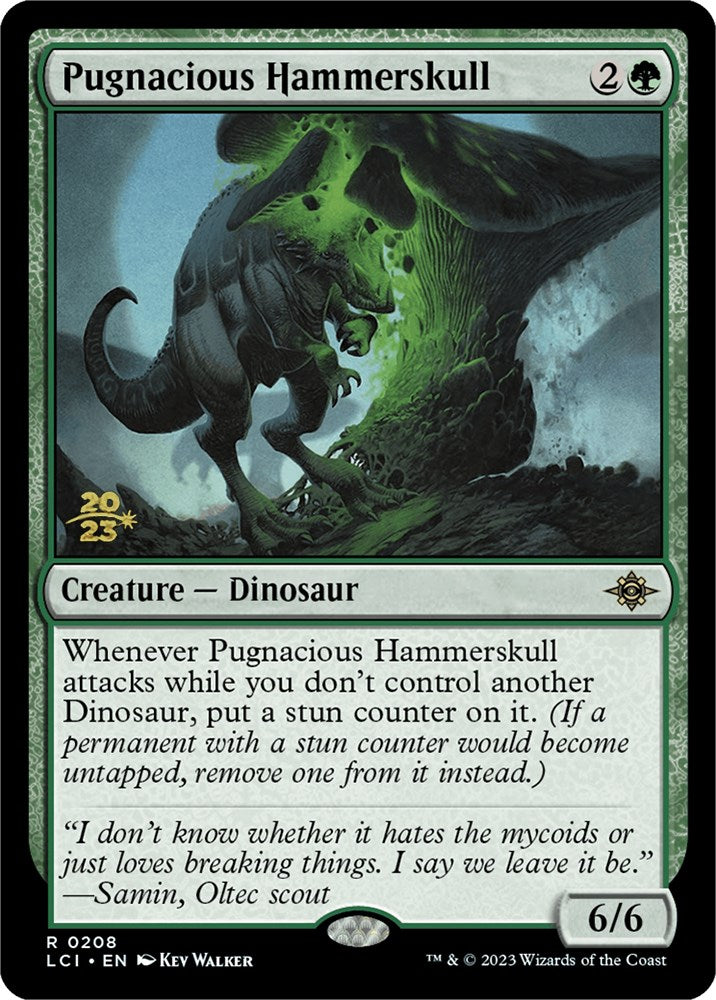 Pugnacious Hammerskull [The Lost Caverns of Ixalan Prerelease Cards] | Good Games Adelaide SA