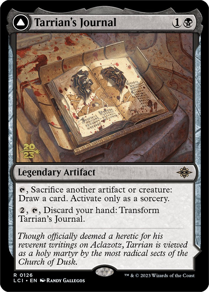 Tarrian's Journal // The Tomb of Aclazotz [The Lost Caverns of Ixalan Prerelease Cards] | Good Games Adelaide SA