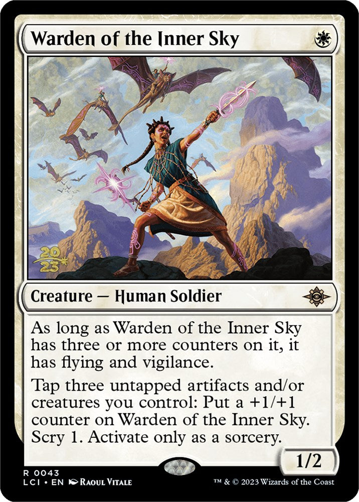 Warden of the Inner Sky [The Lost Caverns of Ixalan Prerelease Cards] | Good Games Adelaide SA