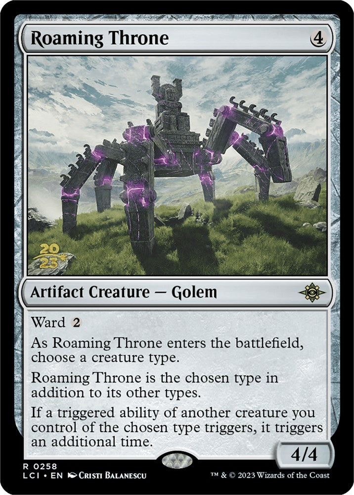 Roaming Throne [The Lost Caverns of Ixalan Prerelease Cards] | Good Games Adelaide SA