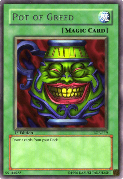 Pot of Greed [LOB-119] Rare | Good Games Adelaide SA