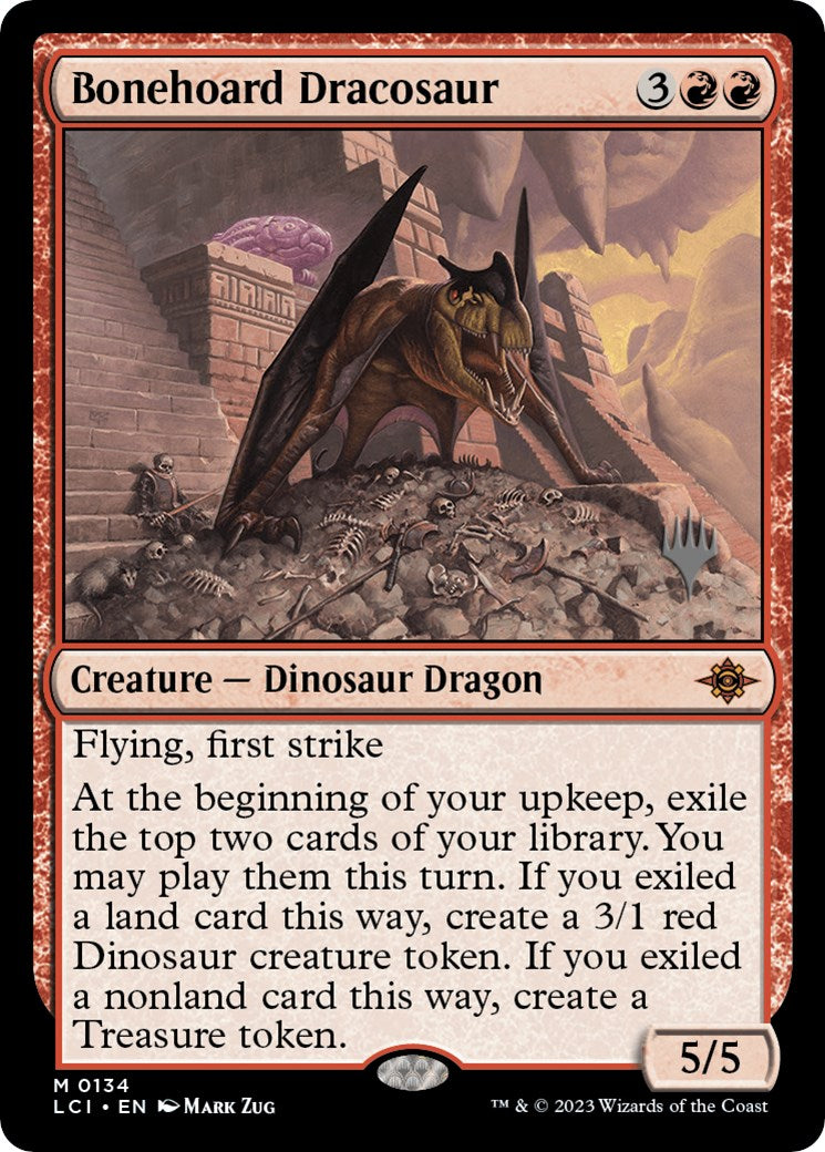 Bonehoard Dracosaur (Promo Pack) [The Lost Caverns of Ixalan Promos] | Good Games Adelaide SA