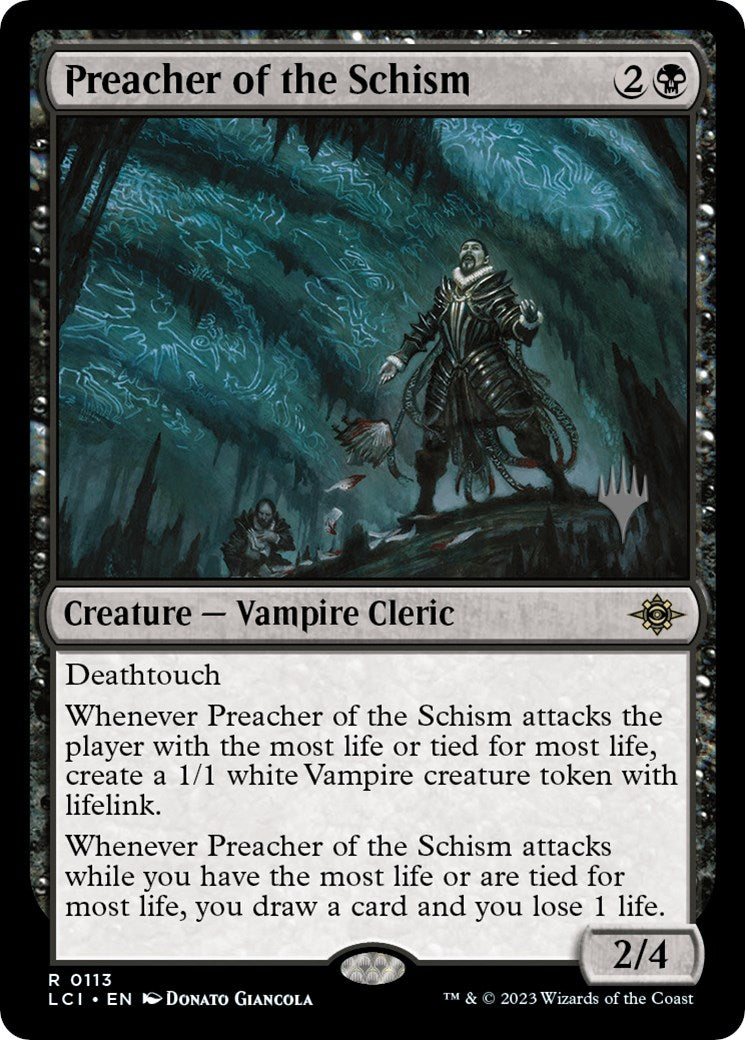 Preacher of the Schism (Promo Pack) [The Lost Caverns of Ixalan Promos] | Good Games Adelaide SA