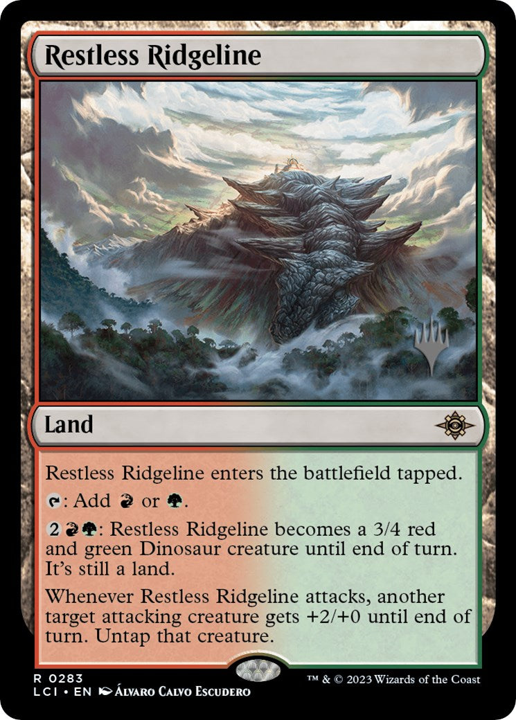 Restless Ridgeline (Promo Pack) [The Lost Caverns of Ixalan Promos] | Good Games Adelaide SA
