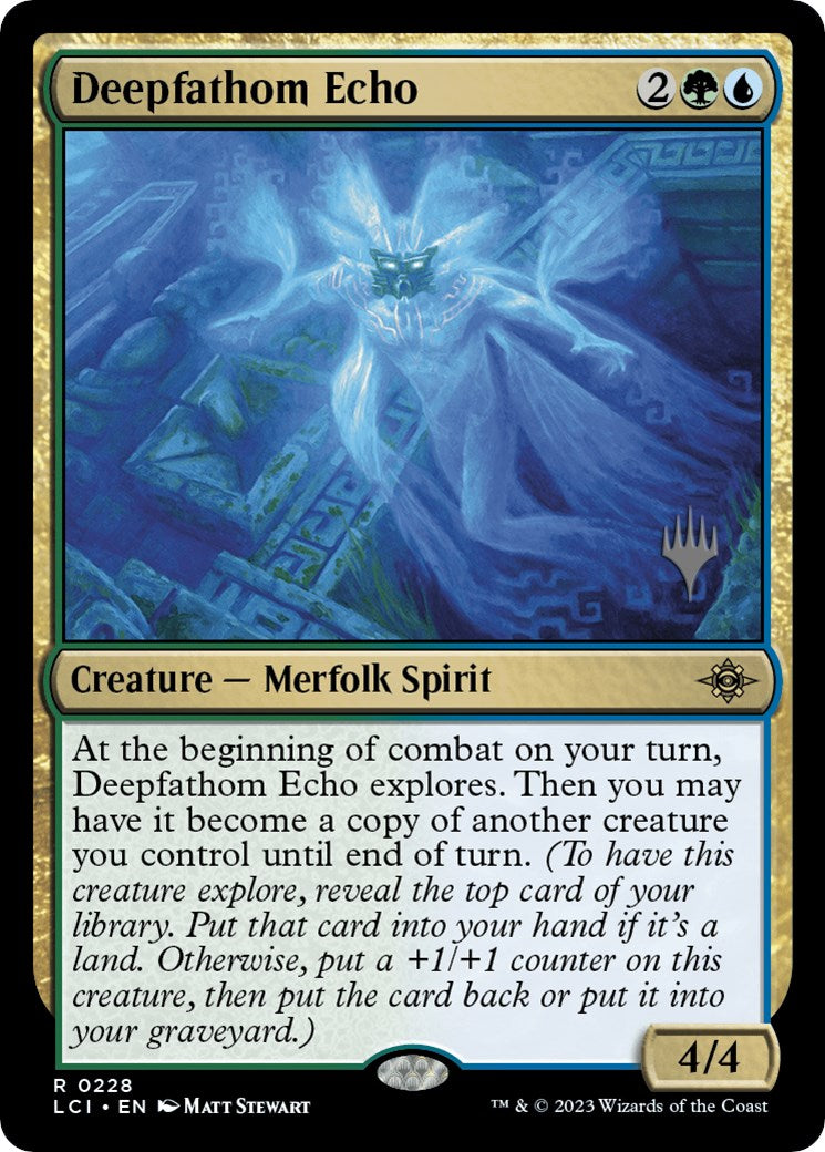 Deepfathom Echo (Promo Pack) [The Lost Caverns of Ixalan Promos] | Good Games Adelaide SA