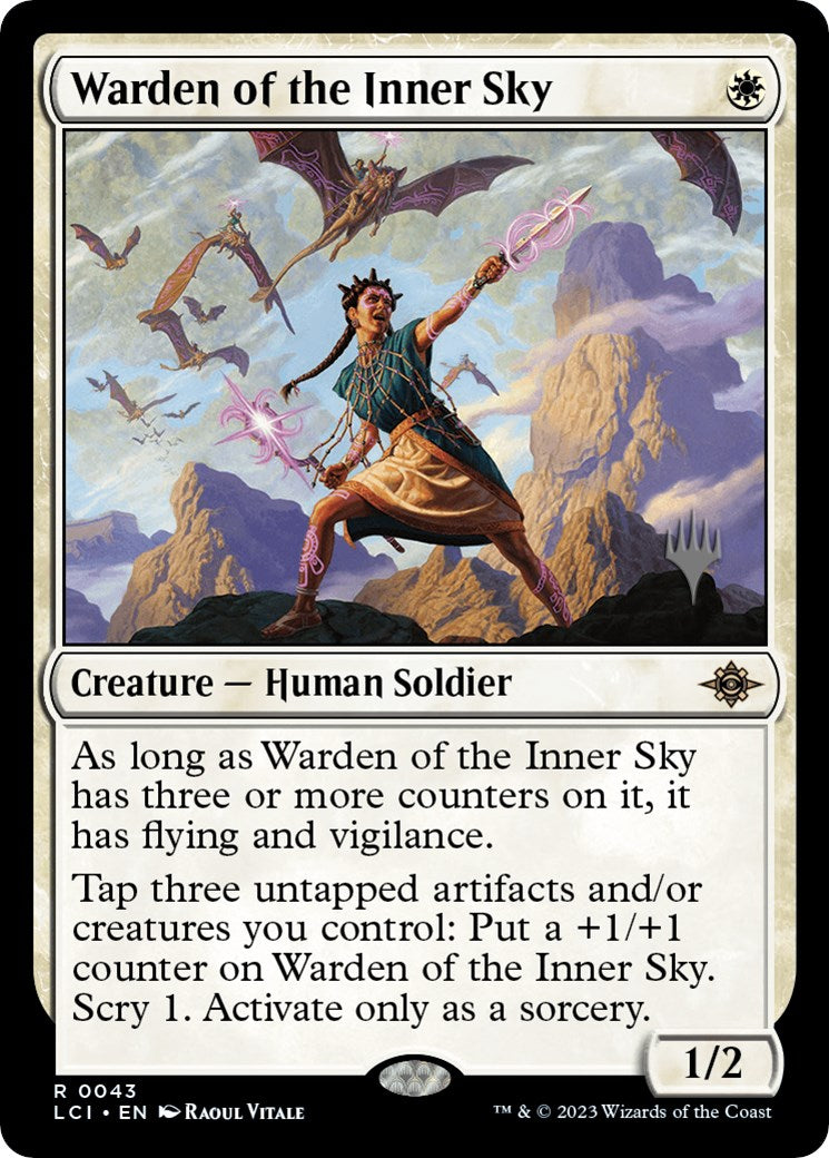 Warden of the Inner Sky (Promo Pack) [The Lost Caverns of Ixalan Promos] | Good Games Adelaide SA