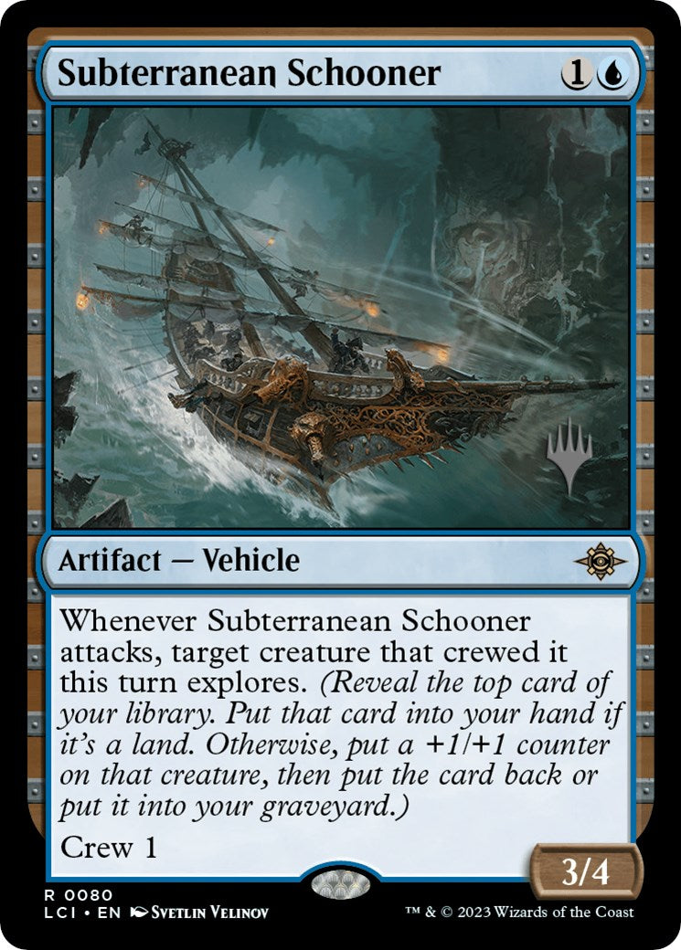 Subterranean Schooner (Promo Pack) [The Lost Caverns of Ixalan Promos] | Good Games Adelaide SA