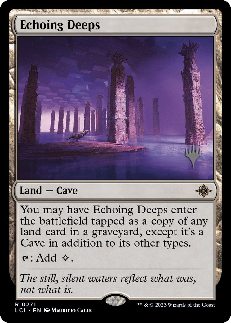 Echoing Deeps (Promo Pack) [The Lost Caverns of Ixalan Promos] | Good Games Adelaide SA