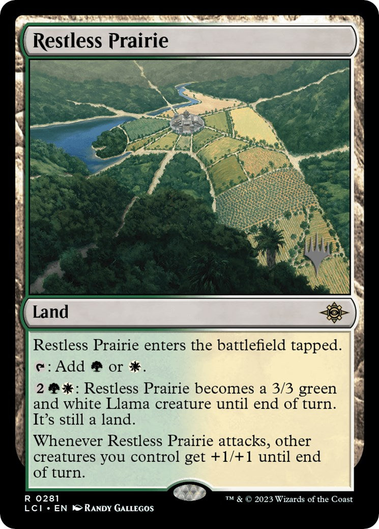 Restless Prairie (Promo Pack) [The Lost Caverns of Ixalan Promos] | Good Games Adelaide SA