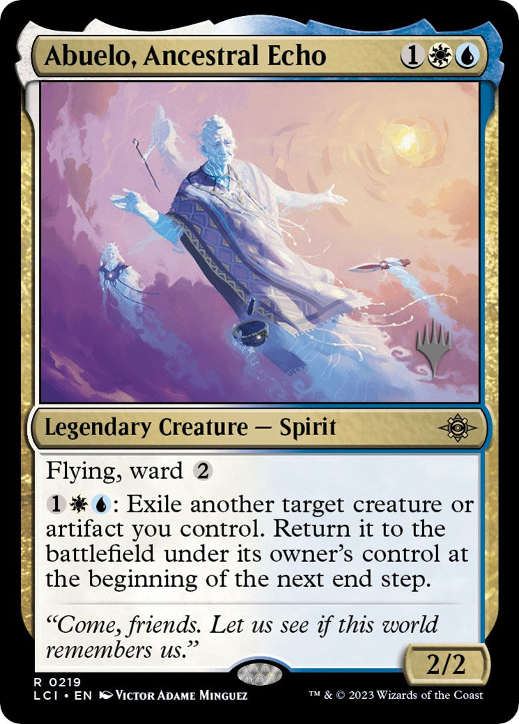Abuelo, Ancestral Echo (Promo Pack) [The Lost Caverns of Ixalan Promos] | Good Games Adelaide SA