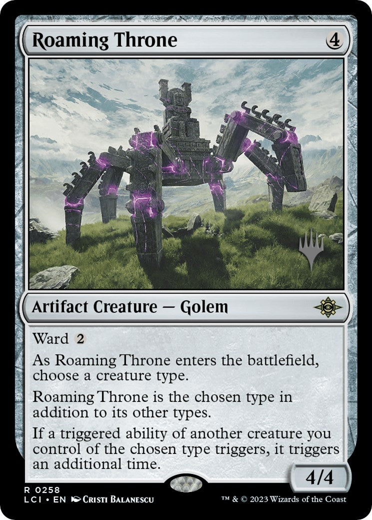 Roaming Throne (Promo Pack) [The Lost Caverns of Ixalan Promos] | Good Games Adelaide SA