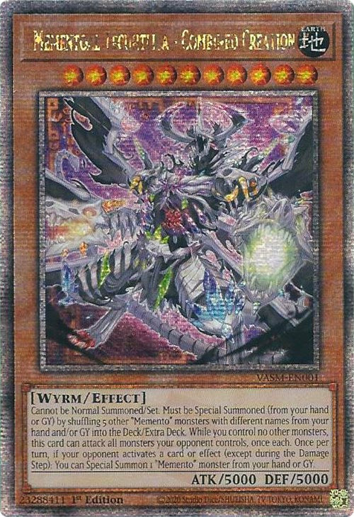 Mementoal Tecuhtlica - Combined Creation (Quarter Century Secret Rare) [VASM-EN001] Quarter Century Secret Rare | Good Games Adelaide SA