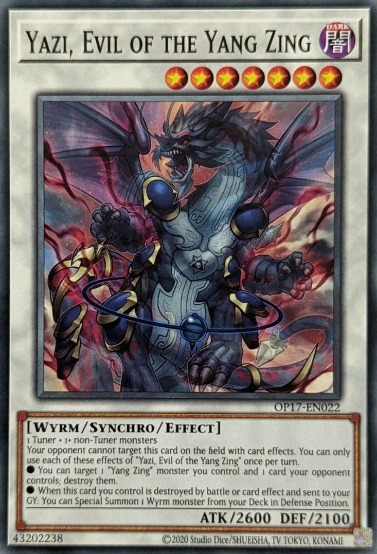 Yazi, Evil of the Yang Zing [OP17-EN022] Common | Good Games Adelaide SA