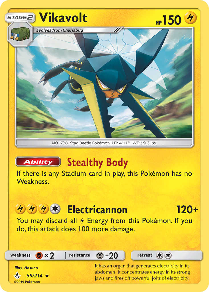Vikavolt (59/214) [Sun & Moon: Unbroken Bonds] | Good Games Adelaide SA