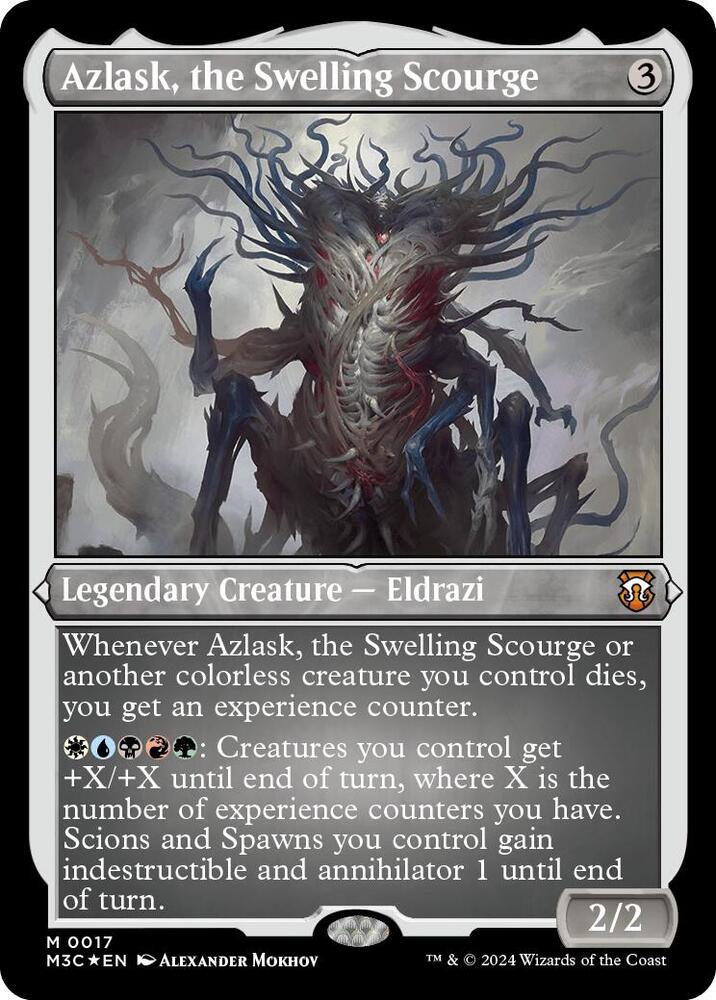 Azlask, the Swelling Scourge 17 (Commander: Modern Horizons 3)  - Foil | Good Games Adelaide SA
