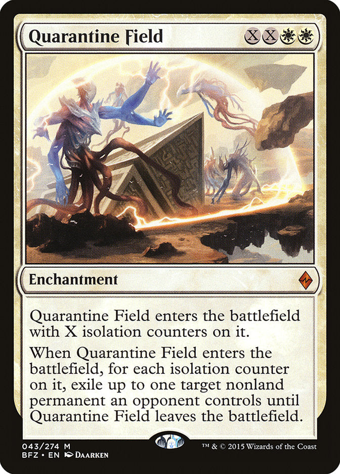 Quarantine Field 43 (Battle for Zendikar)  - Foil | Good Games Adelaide SA
