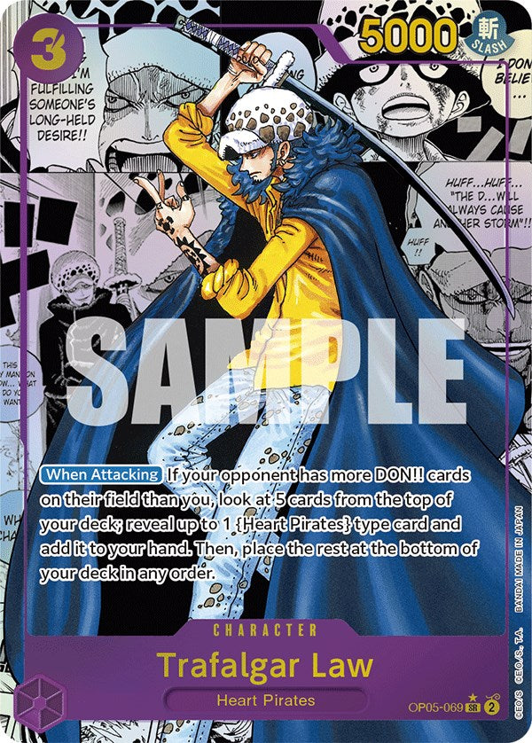 Trafalgar Law (Alternate Art)(Manga) [Awakening of the New Era] | Good Games Adelaide SA