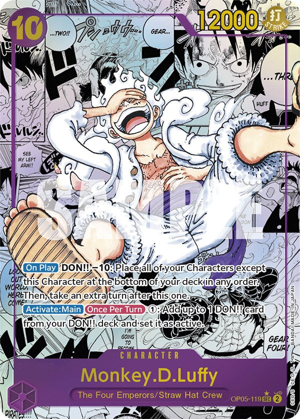 Monkey.D.Luffy (Alternate Art)(Manga) [Awakening of the New Era] | Good Games Adelaide SA