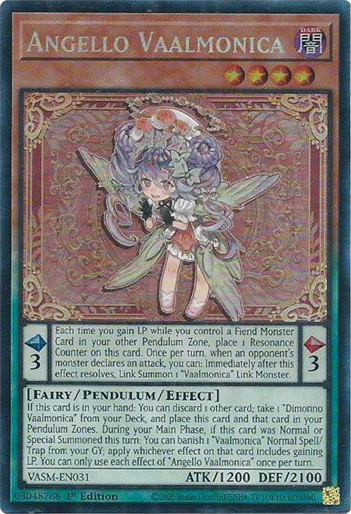 Angello Vaalmonica (CR) [VASM-EN031] Collector's Rare | Good Games Adelaide SA