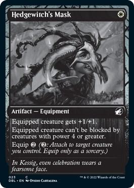 Hedgewitchs Mask 23 (Innistrad: Double Feature)  | Good Games Adelaide SA