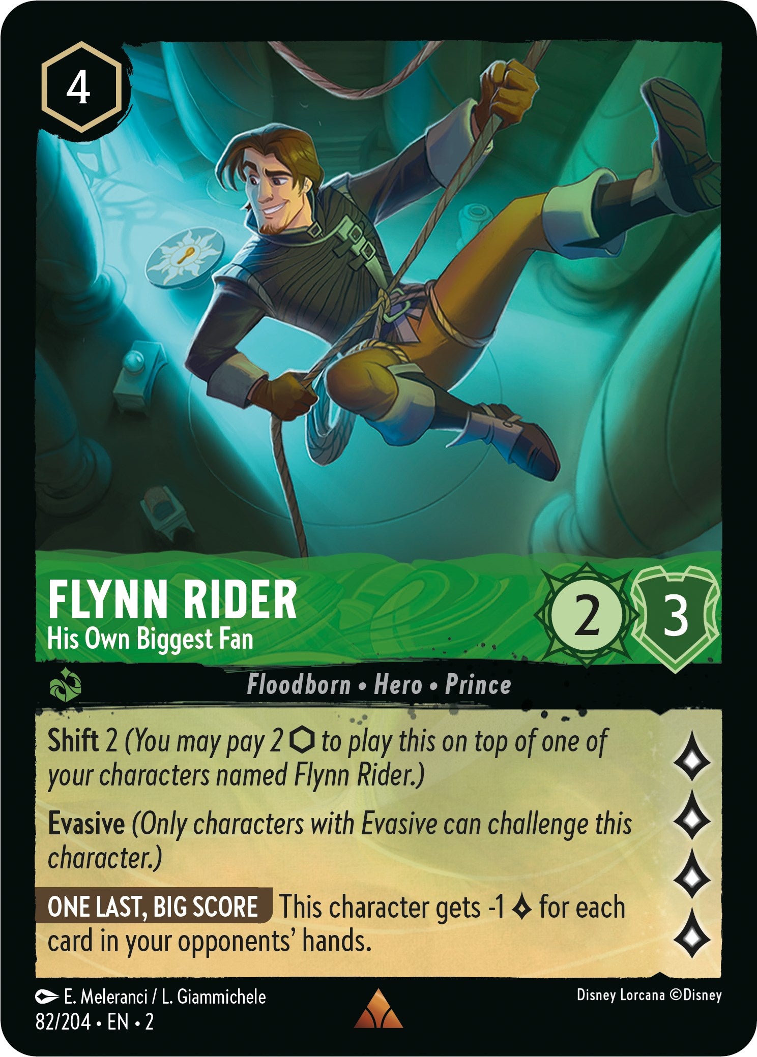 Flynn Rider - His Own Biggest Fan (82/204) [Rise of the Floodborn] | Good Games Adelaide SA