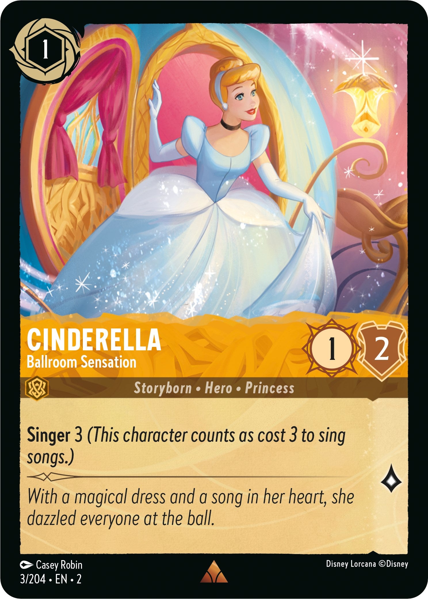 Cinderella - Ballroom Sensation (3/204) [Rise of the Floodborn] | Good Games Adelaide SA