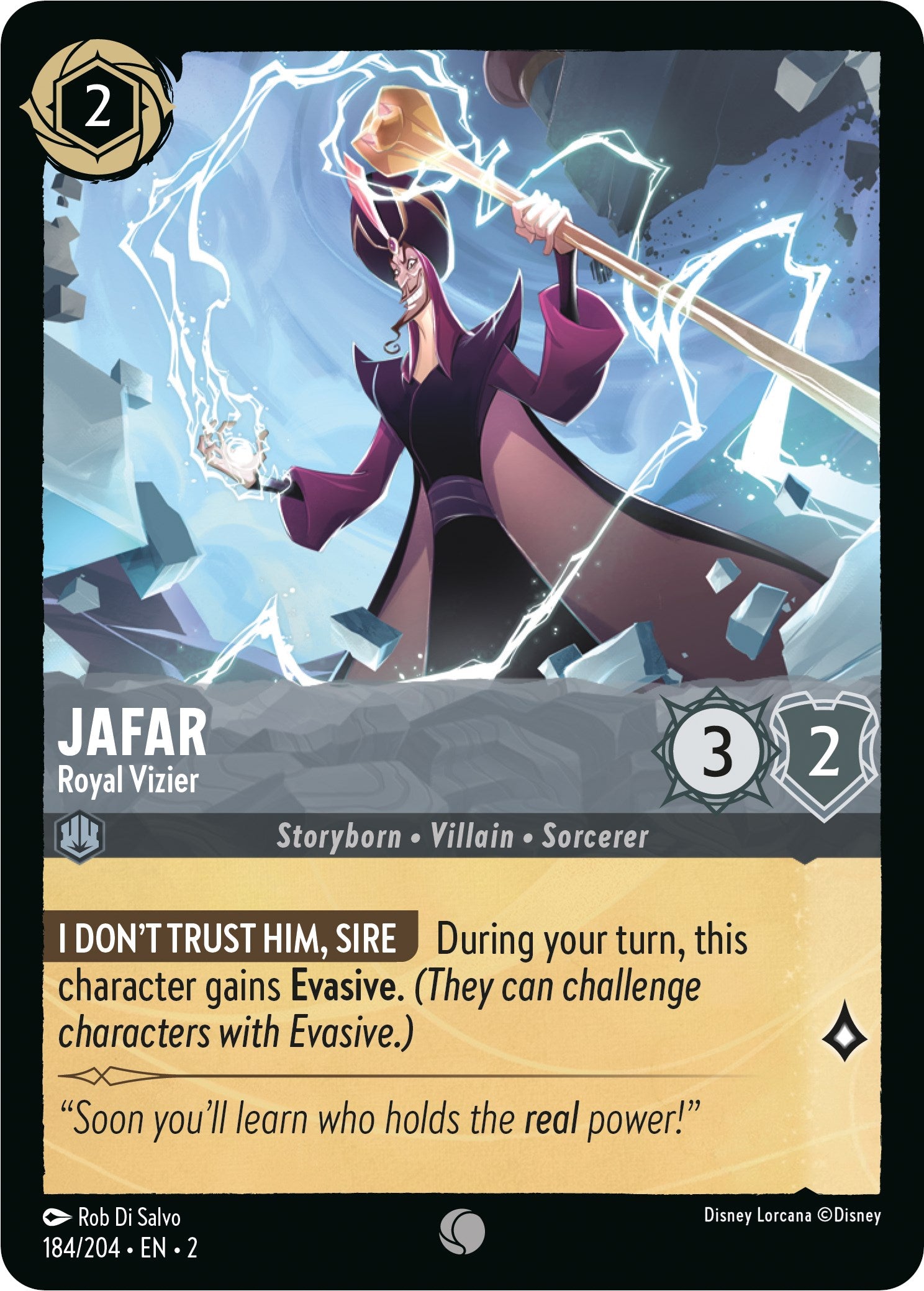 Jafar - Royal Vizier (184/204) [Rise of the Floodborn] | Good Games Adelaide SA