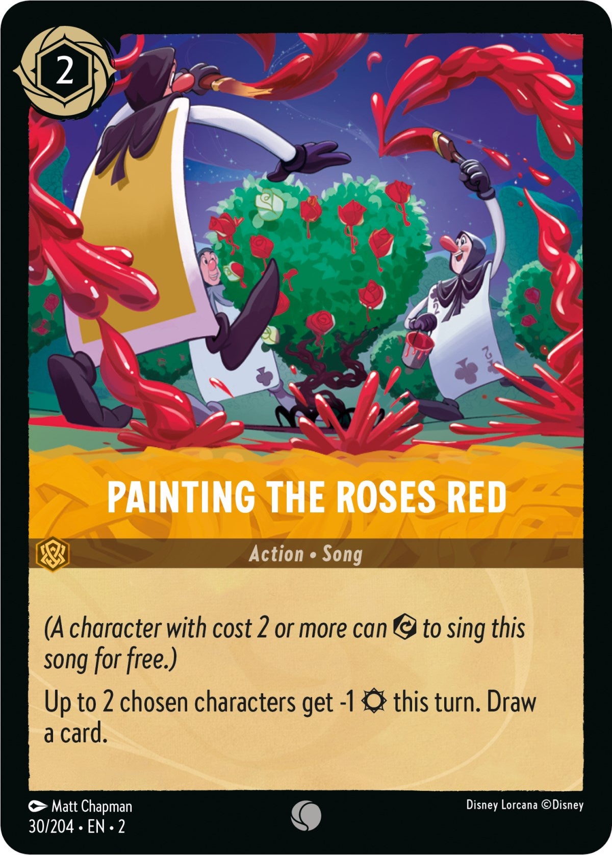 Painting the Roses Red (30/204) [Rise of the Floodborn] | Good Games Adelaide SA