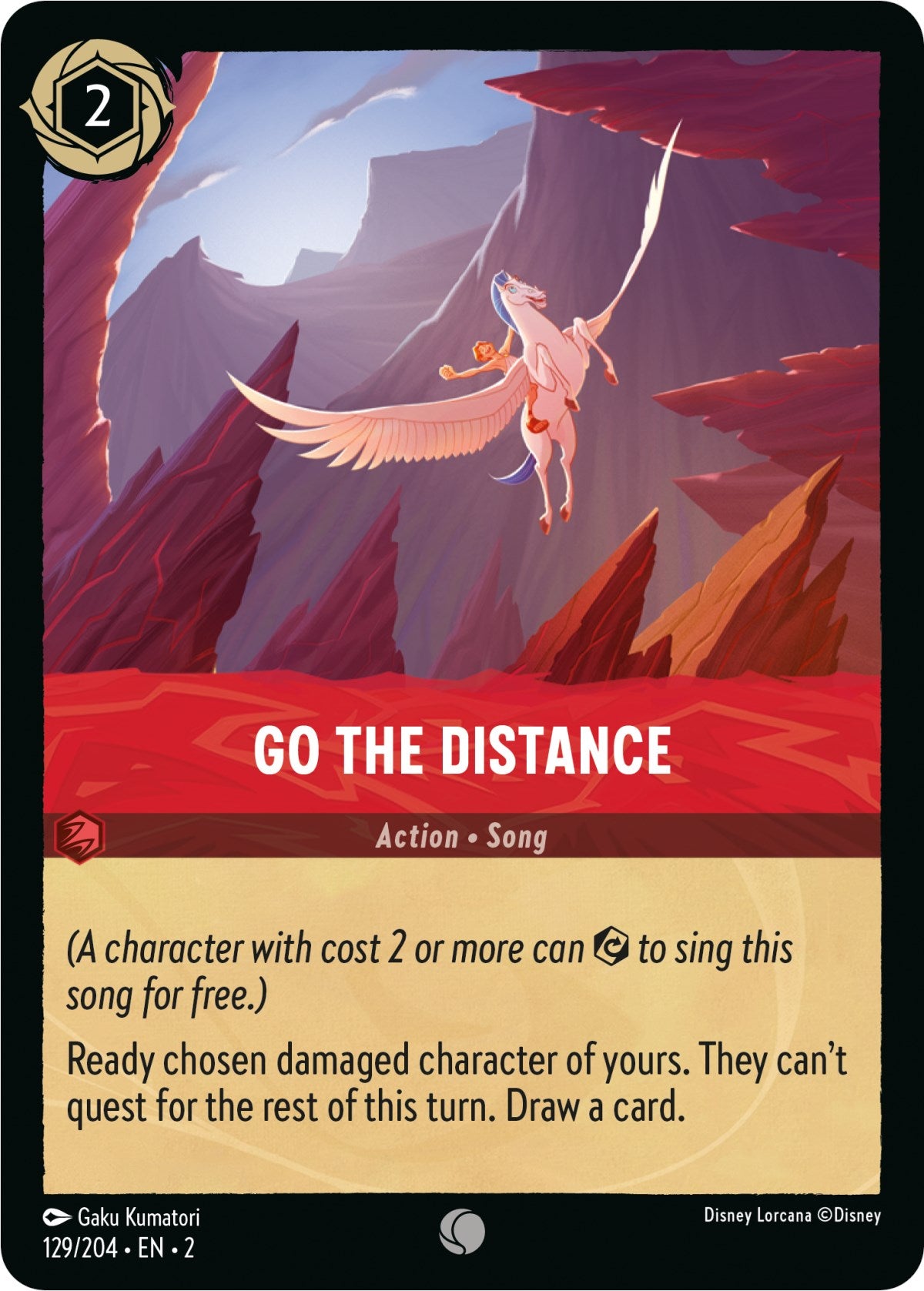 Go the Distance (129/204) [Rise of the Floodborn] | Good Games Adelaide SA