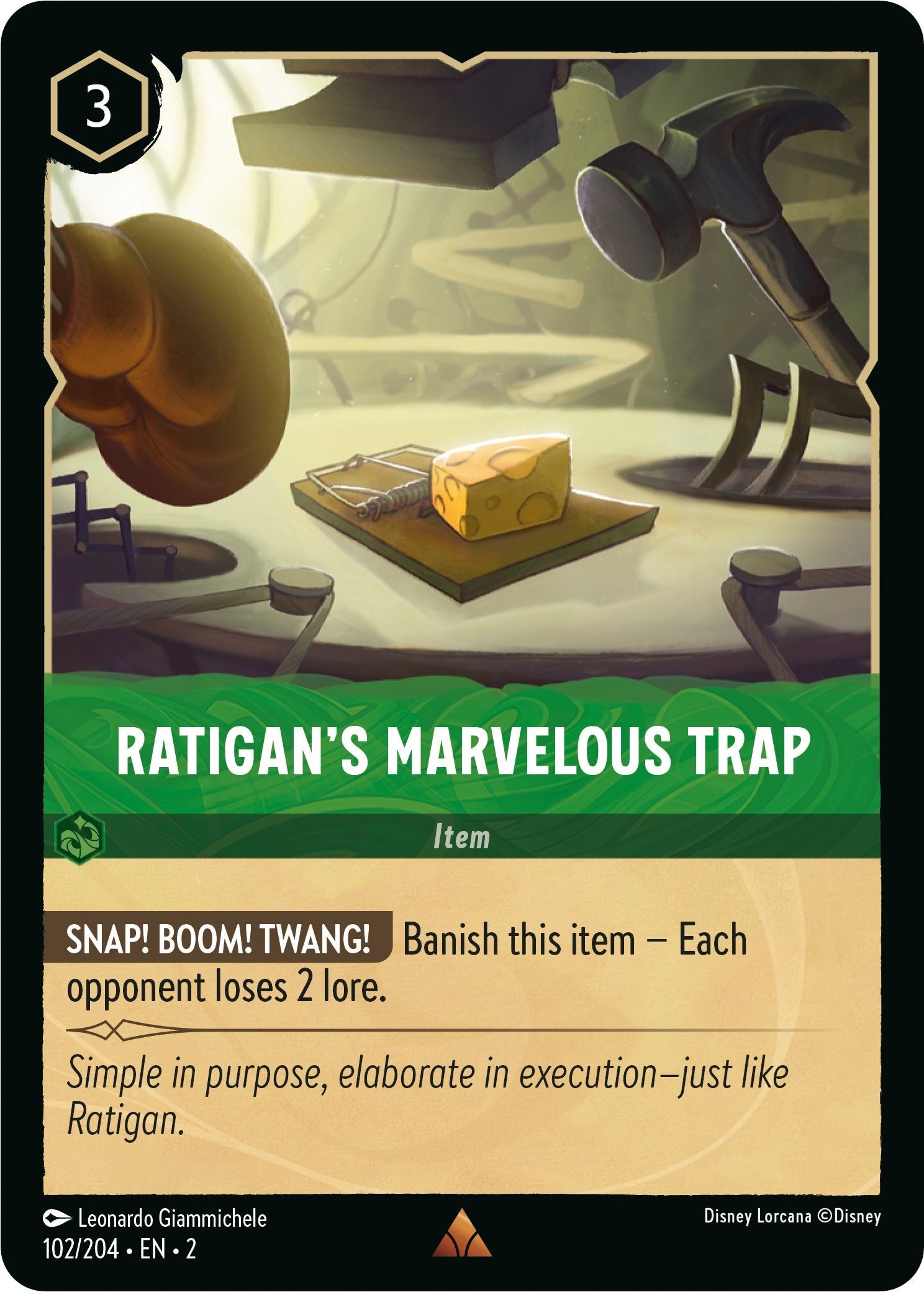 Ratigan's Marvelous Trap (102/204) [Rise of the Floodborn] | Good Games Adelaide SA