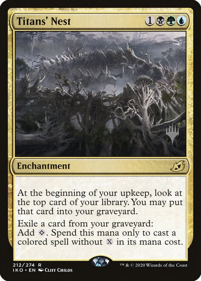 Titans Nest 212 (Promo Pack: Ikoria)  - Foil | Good Games Adelaide SA