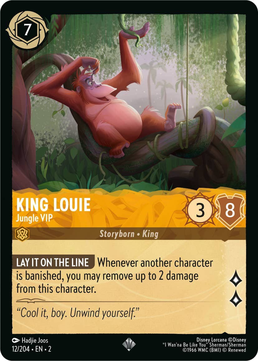 King Louie - Jungle VIP (12/204) [Rise of the Floodborn] | Good Games Adelaide SA