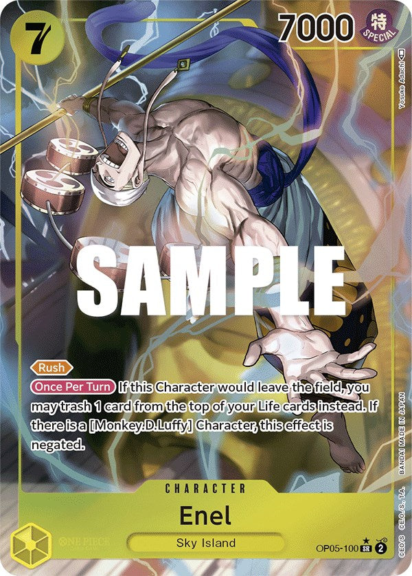 Enel (Alternate Art) [Awakening of the New Era] | Good Games Adelaide SA