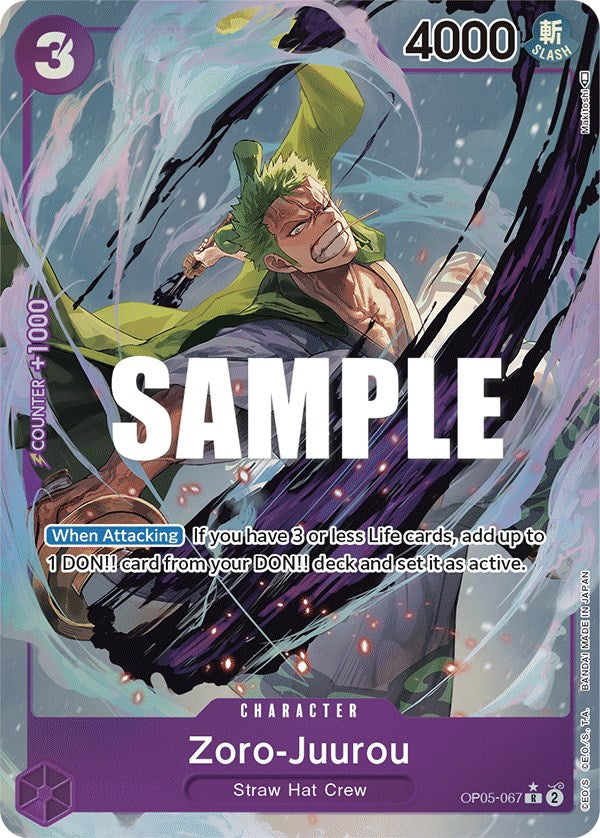 Zoro-Juurou (Alternate Art) [Awakening of the New Era] | Good Games Adelaide SA