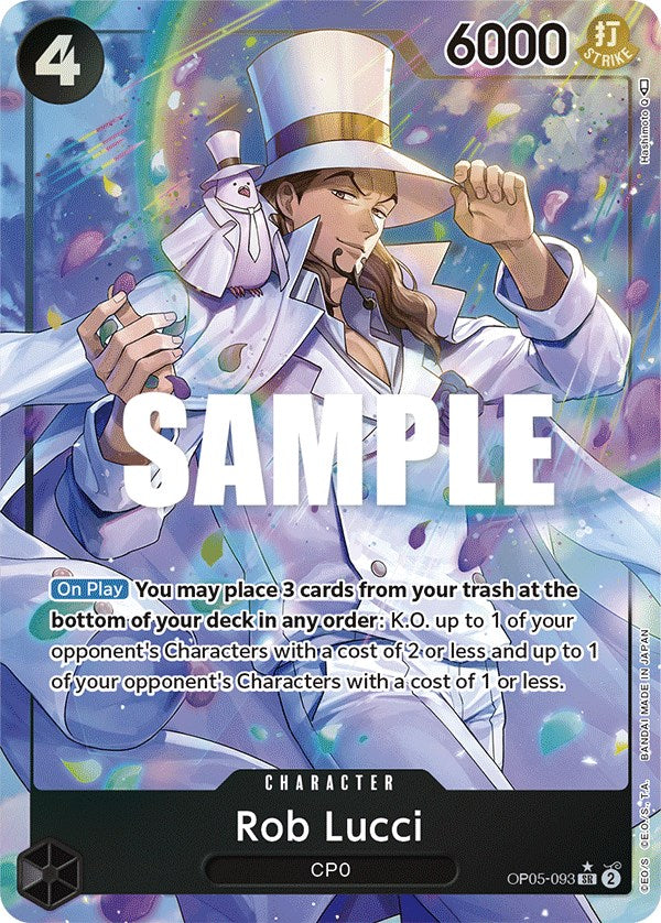 Rob Lucci (Alternate Art) [Awakening of the New Era] | Good Games Adelaide SA