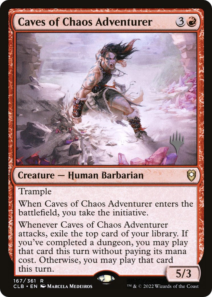 Caves of Chaos Adventurer (Promo Pack) [The Lost Caverns of Ixalan Promos] | Good Games Adelaide SA